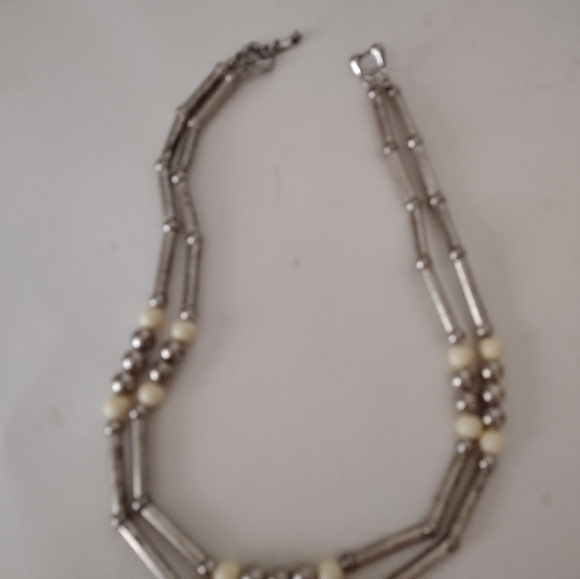 Jewelry - Statement Necklace Three Ball. This is a metal constructed Bohemian Style